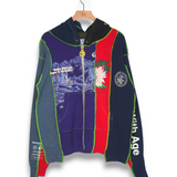 *BWA 5 Panel Zip Up Hoodie