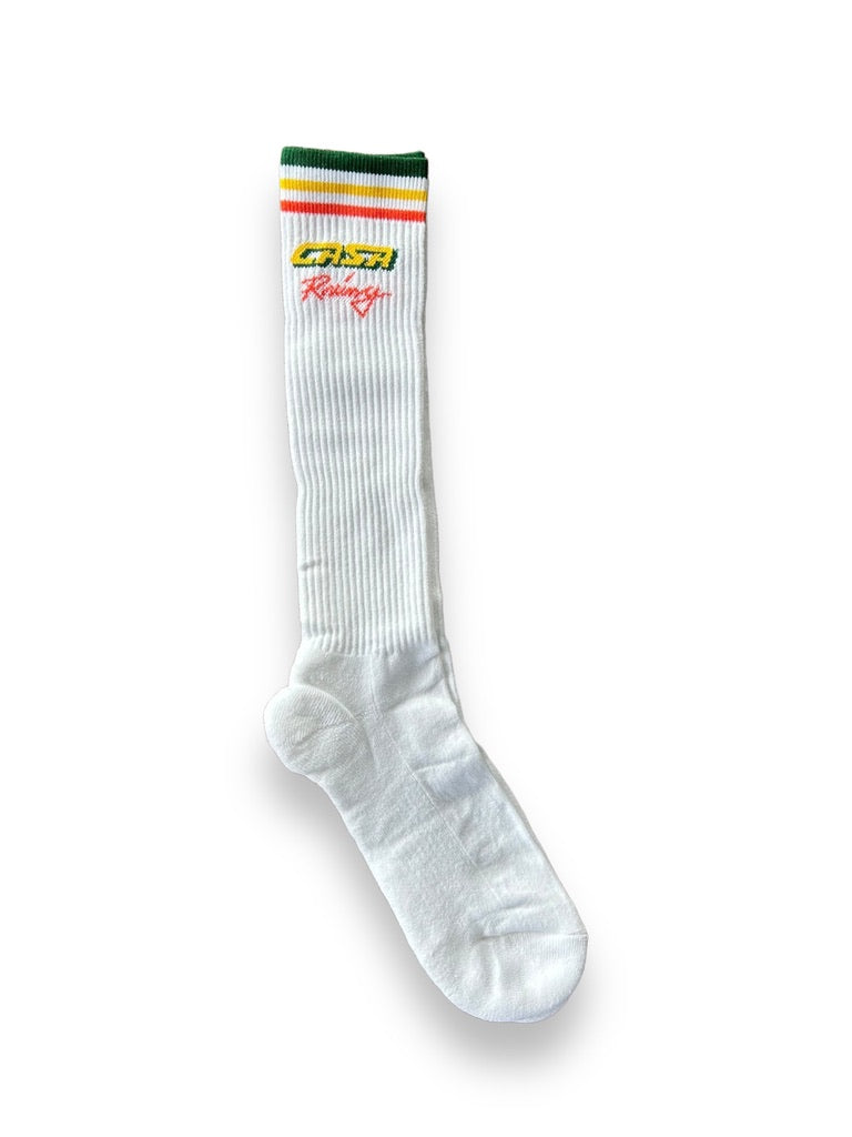 Casablanca Casa Racing Sock - White