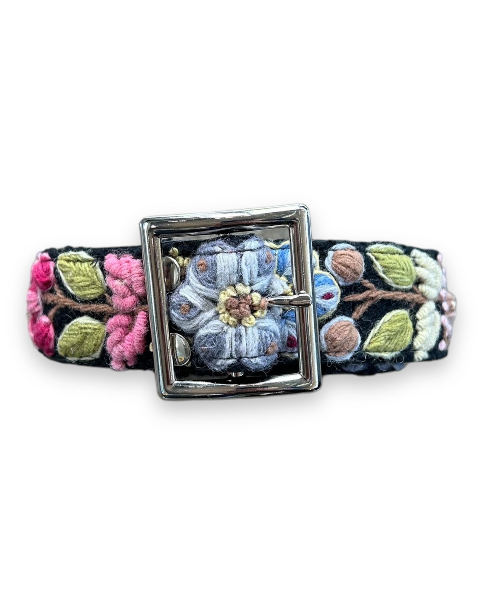 Nahmias Crochet Floral Belt - Multicolor