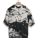 Commas Surf Camp Collar Shirt - Navy