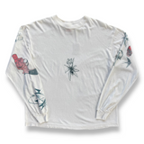 Saint Mxxxxxx x Dr. Woo L/S Tattoo Tee - White