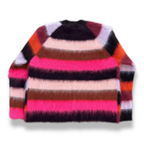 Waste Yarn Project NILS Raglan Sweater - Pink/Red
