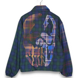 Warren Lotas Hybrid-Plaid Nylon Jacket