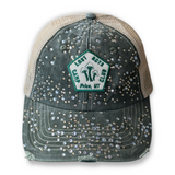 Alchemist Corduroy Lost Boys Camp Club Trucker - Green & Beige