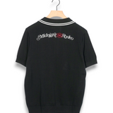 Midnight Rodeo Signature Sweater Polo - Black
