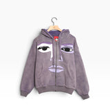 Kidsuper - Face Hoodie - Plum