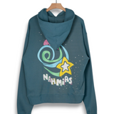 Nahmias Flower Trip Hoodie - Steel Blue