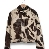 Represent Cow Hide Trucker Jacket