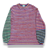 Waste Yarn Project Carl Polo Long Sleeve - Multicolor