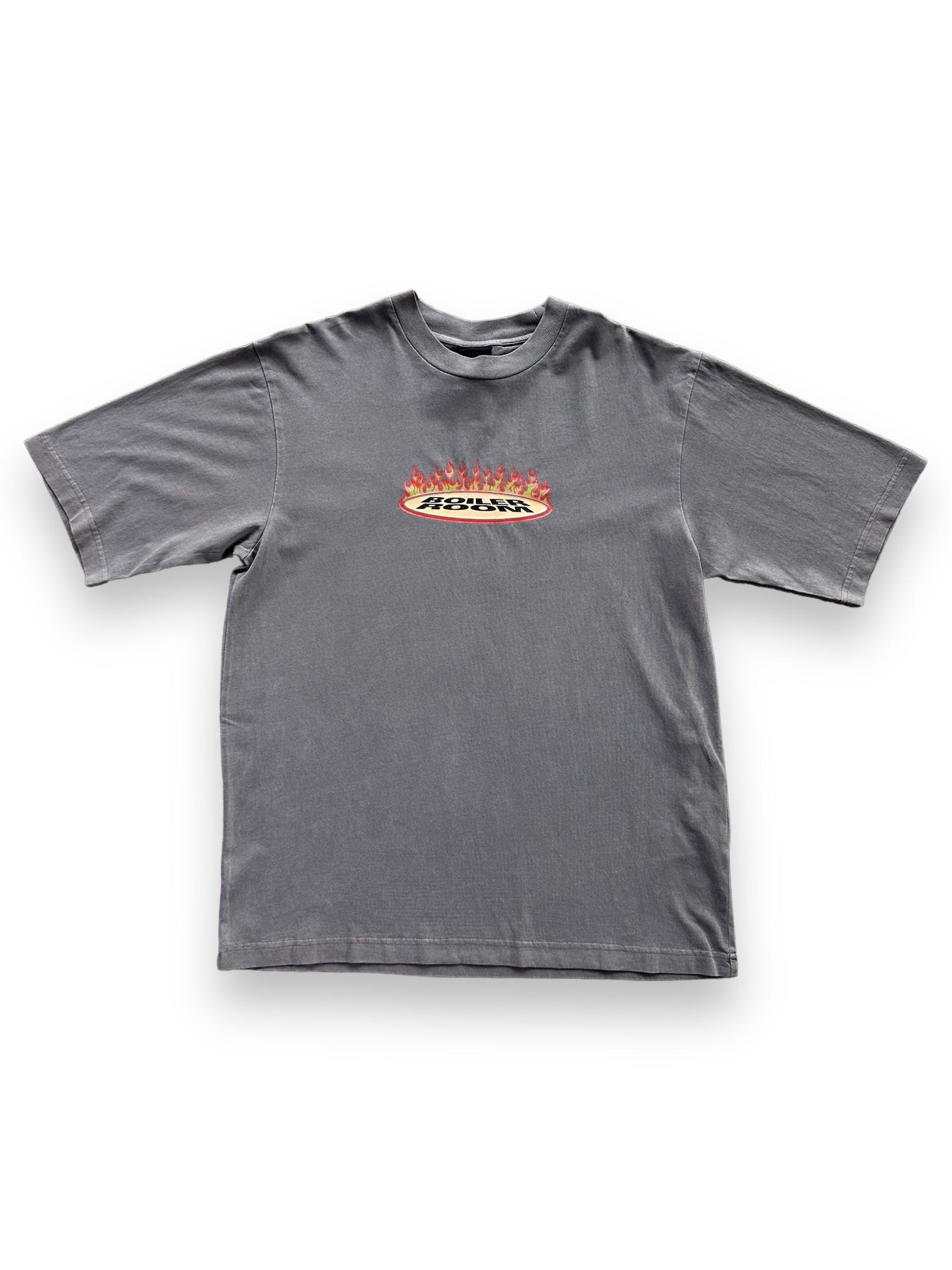 Boiler Room Flames T-Shirt Coffee