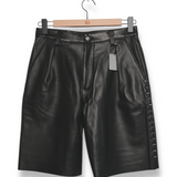 Earthling VIP Business Leather Short - Black