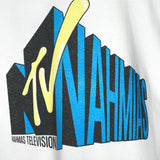 Nahmias TV Boxy Tee - Egg White