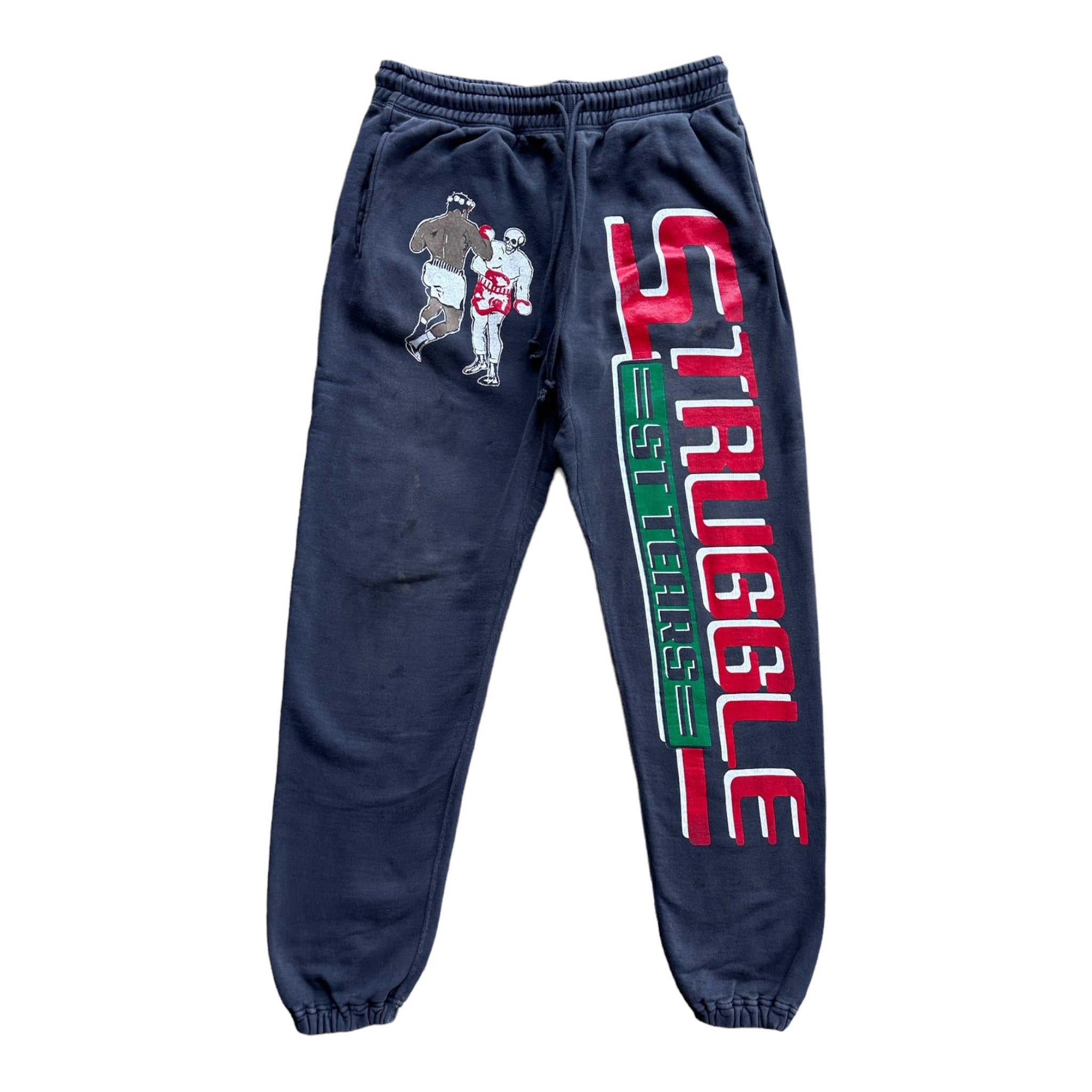 Saint Mxxxxxx Struggle Sweatpants - Black