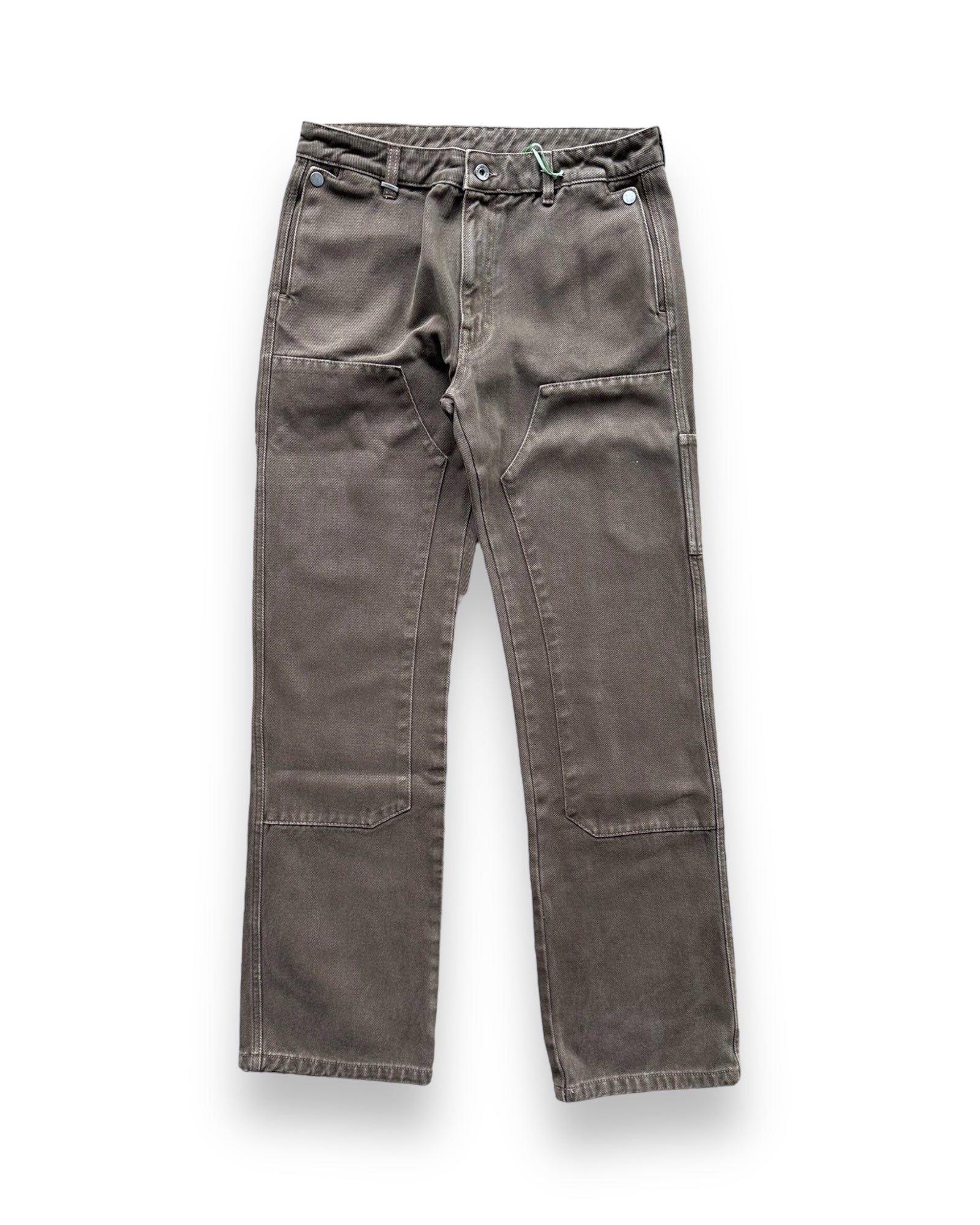 Flaneur Carpenter Straight Jeans Denim - Brown