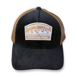 Alchemist Corduroy Going Nowhere Trucker - Black & Coffee
