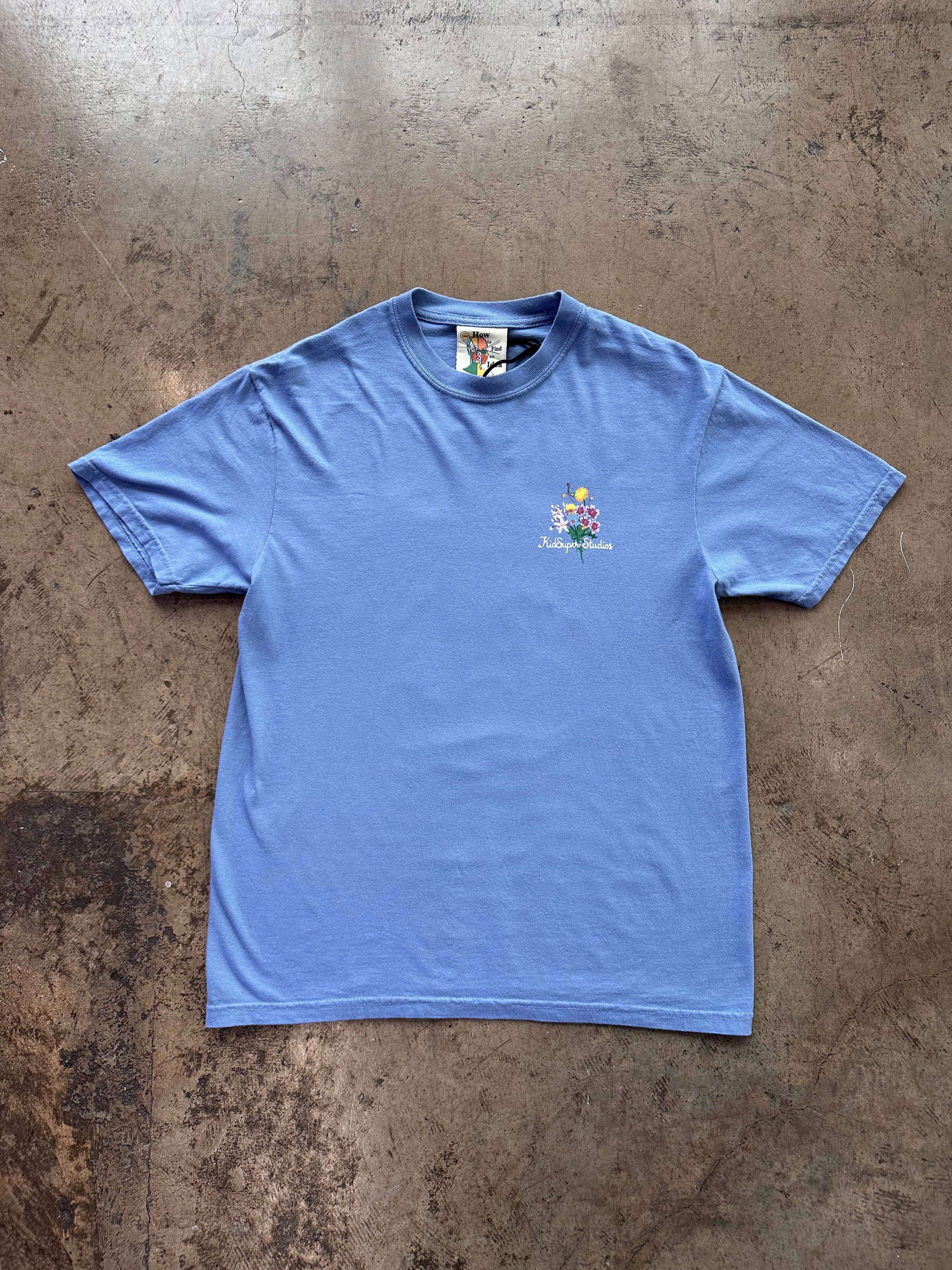 Kidsuper Growing Ideas Tee - Blue