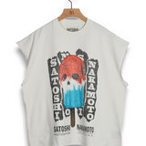 Satoshi Nakamoto Info Services Tee - Vintage White