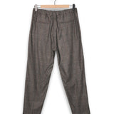 Willy Chavarria Elasticated Tapered Trouser - Uniform Brown/Black