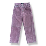 Nahmias Flocked Venice Jeans - Dusty Pink