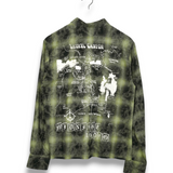 Midnight Rodeo Flannel Shirt - Overdye Green