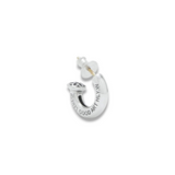 Good Art Nailhead Hoop Earring | Plain 20mm