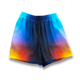 Casablanca Drawstring Silk Shorts - Gradient