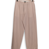 Willy Chavarria Toluca Pant - White/Black Stripe