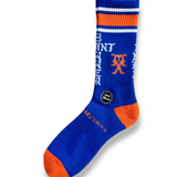 Saint Mxxxxxx Sock - Blue/Orange