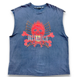 Earthling VIP Vintage Crystal Metallica Rebel Cutoff XXL