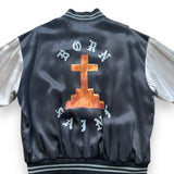 Saint Mxxxxxx Born x Raise Jacket - Black/Grey