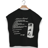 Astrum Ah Wine Cut Off Tee