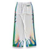Casablanca Drawstring Silk Trouser - White