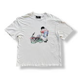 Nahmias Motorcycle Garden Boxy T-Shirt - Egg White