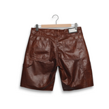Earthling VIP Road Cowhide Leather Carpenter Short - Brown