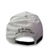 Amiri MA Outline Camo Canvas Hat - Alabaster