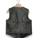 Midnight Rodeo Suede Vest - Back