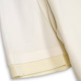 Nahmias Destroyed Short Sleeve Polo - Egg White