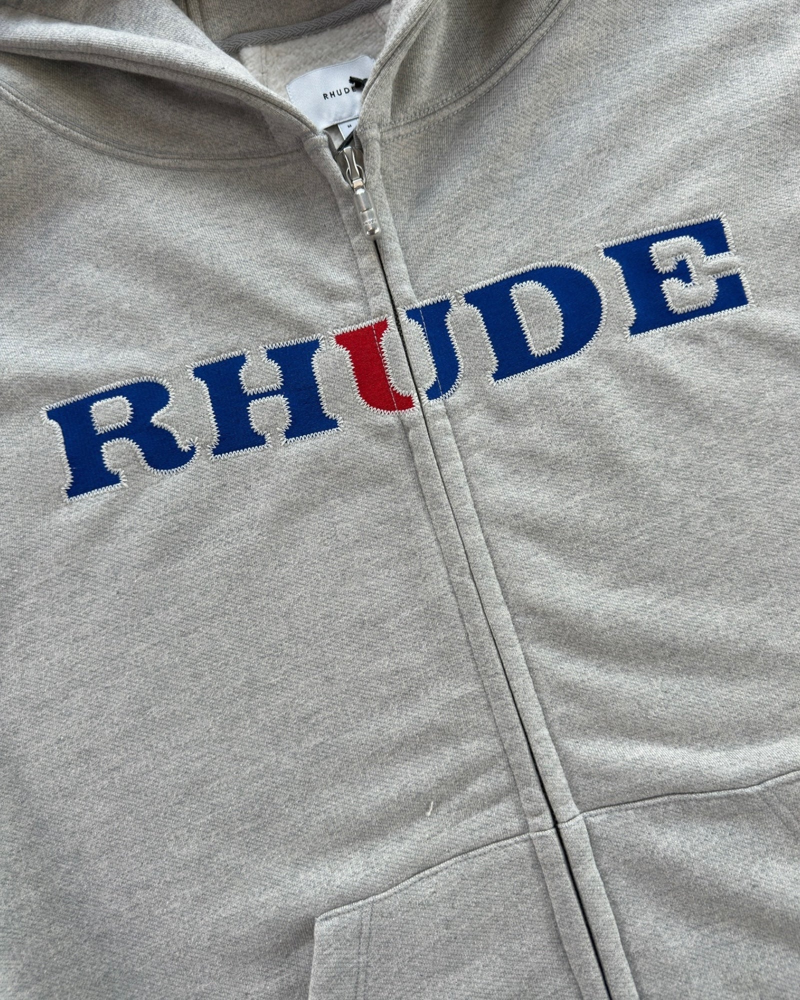 Rhude Racing Zip-Up Hoodie