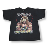 BOSSI Rhinestone T-Shirt - Warrior Wrestling / X-Large