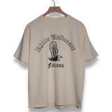 Rhude Collegiate Falcons Tee - Vintage White