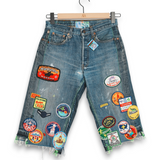 *BWA Gentlemen's Triple-Wide Long Denim Short