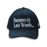 Midnight Rodeo Famous Last Words Hat - Jet Black