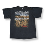 BOSSI Rhinestone T-Shirt - System Of a Down / Large