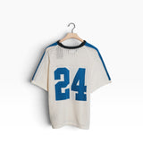 Nahmias 24 Cotton Knit Jersey - Egg White Knit