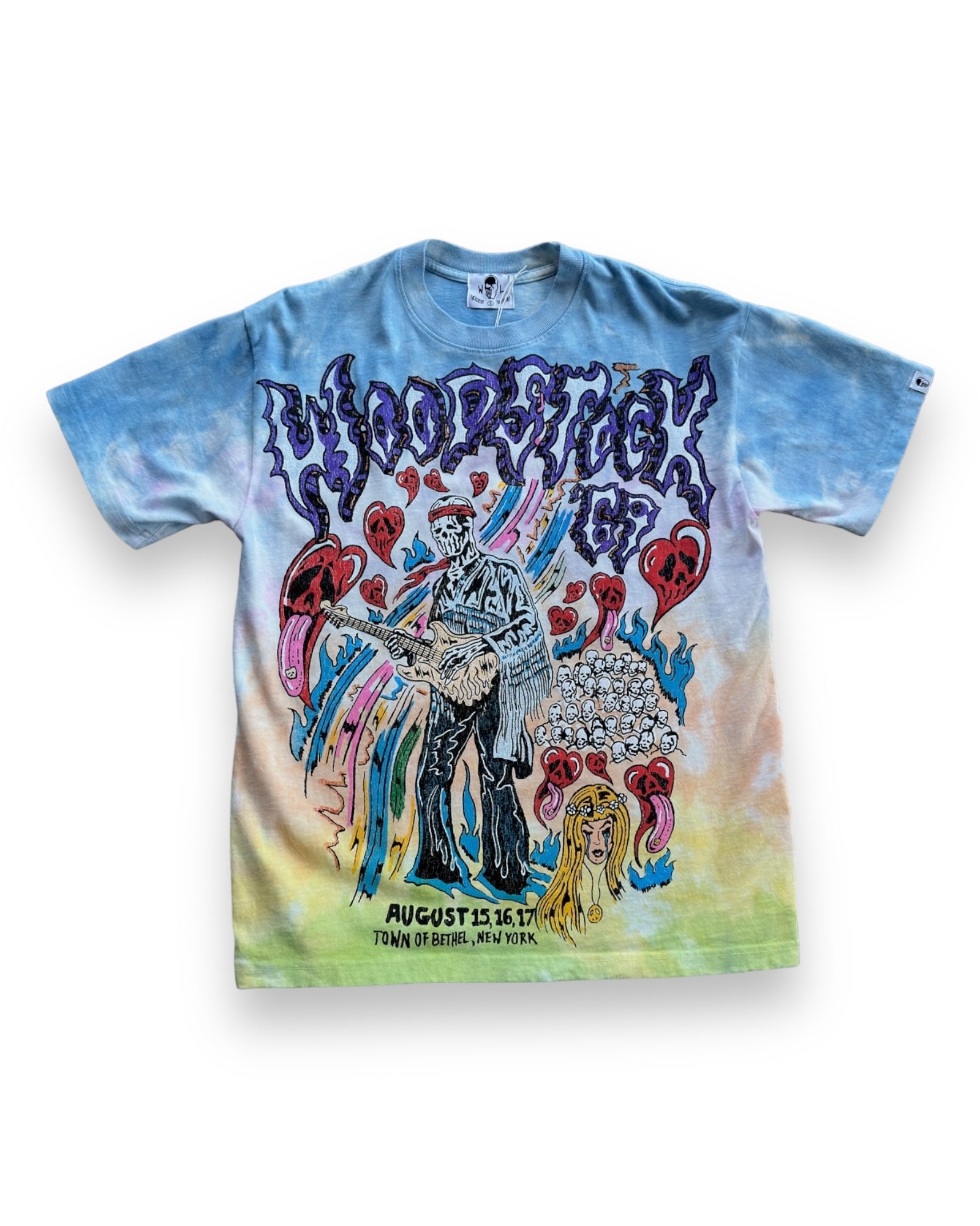 Warren Lotas Woodstock T-Shirt - Tie Dye