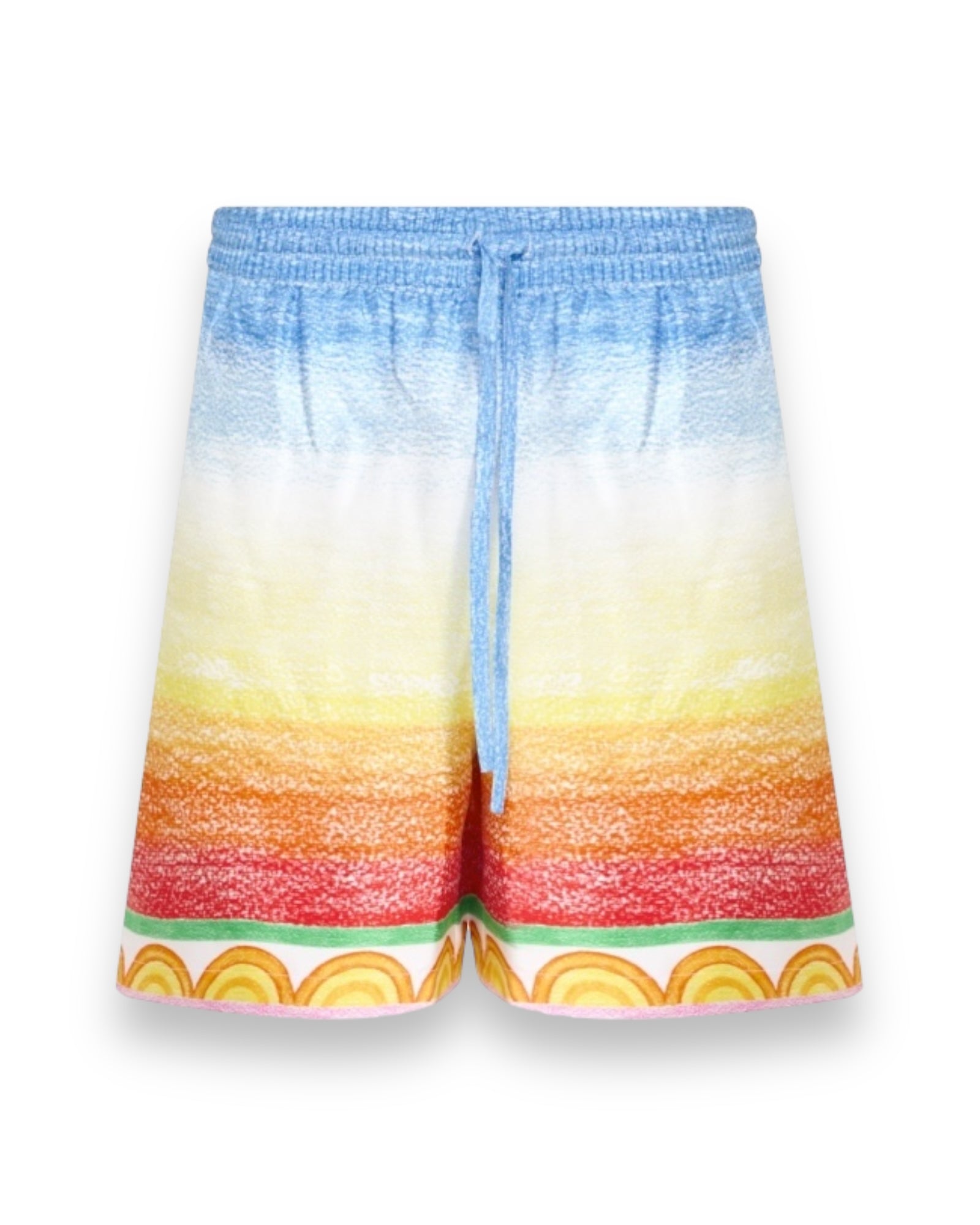 Casablanca Silk Shorts With Drawstrings - Crayon Tennis Player