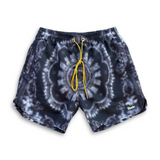 Rhude Motion Bandana Swim Short - Black/White
