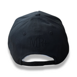Midnight Rodeo MR Blackout Classic Logo Trucker - Jet Black