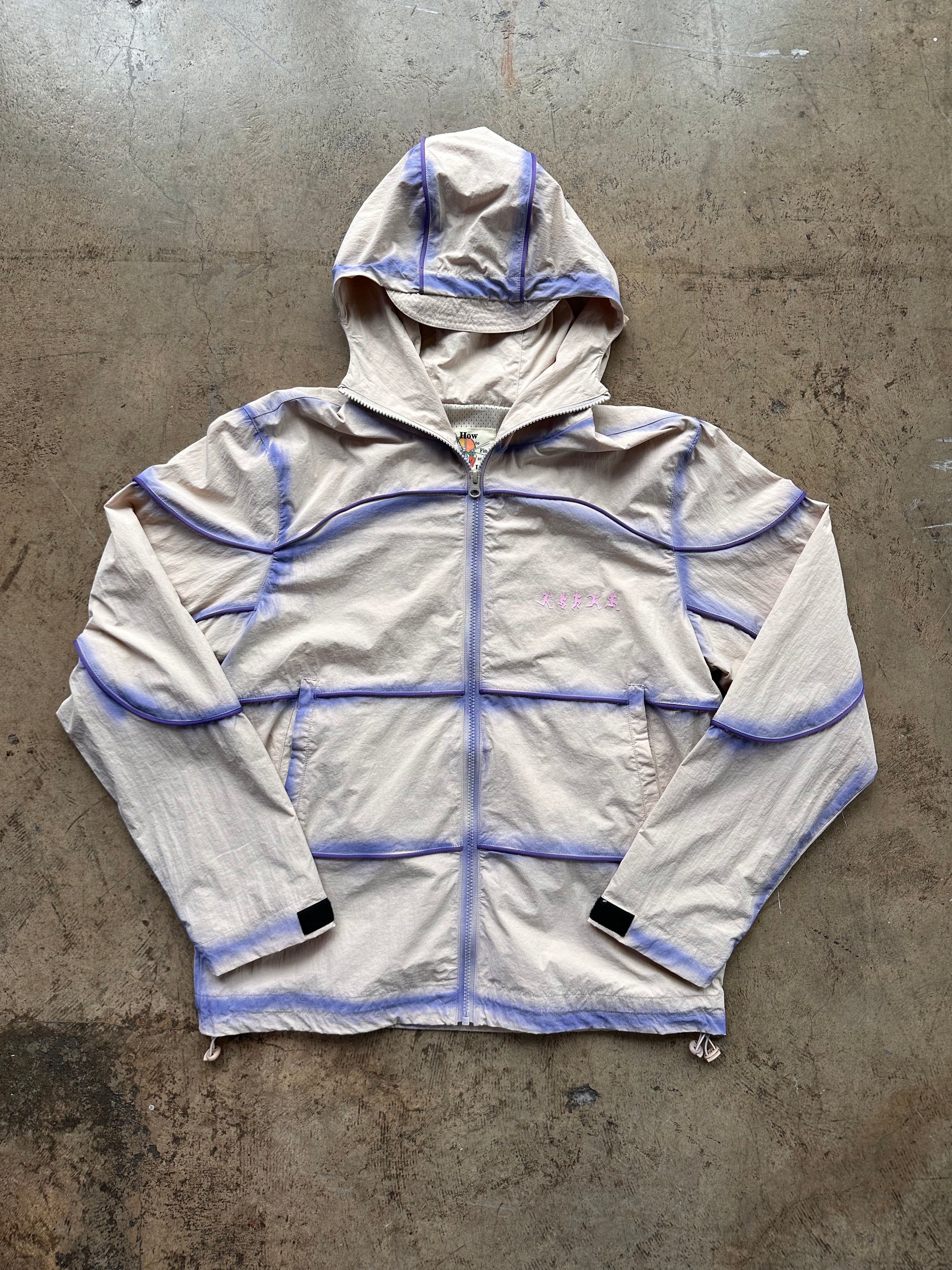 Kidsuper Gradient Nylon Tech Jacket - Purple