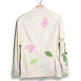 Kidsuper Flower Applique Suit Top-Cream